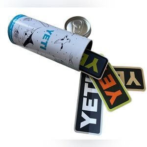 NEW YETI STASH CAN AND YETI DECALS